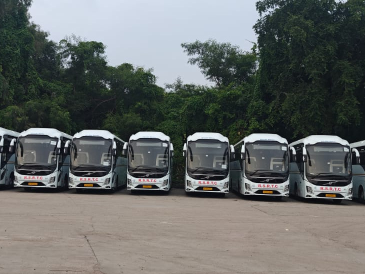 राजस्थान रोडवेज ने कुल 12 नई बसें खरीदी गई हैं।