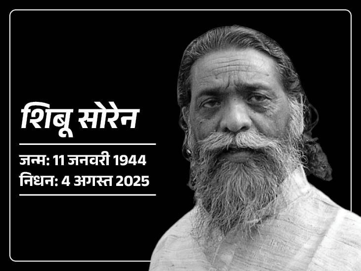 last rites of former Jharkhand CM Shibu Soren today | आज रामगढ़ में होगा  शिबू सोरेन का अंतिम संस्कार: खड़गे, राहुल होंगे शामिल; अंतिम दर्शन के लिए  पार्टी ऑफिस ...