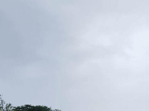 बुधवार सुबह से ही आसमान में बादल छाए हुए है।