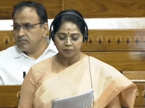 Sudha Ramakrishnan is a Congress MP from Mayiladuthurai, Tamil Nadu. - Dainik Bhaskar