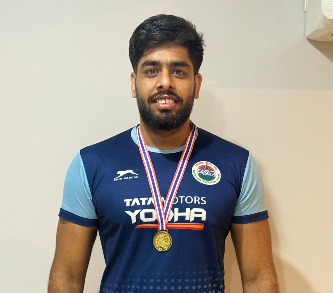 Sahil has won the gold medal in Thailand