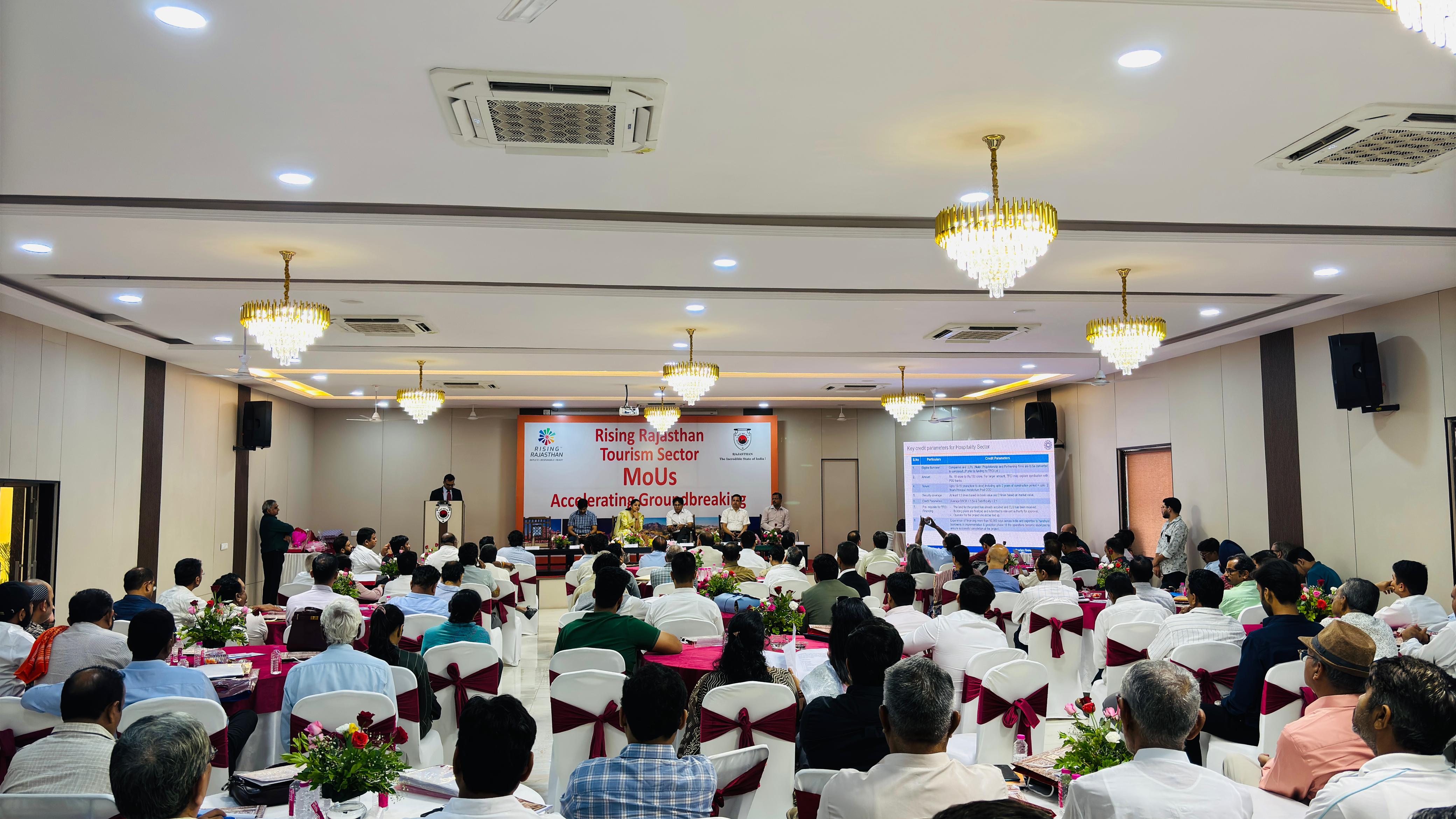 पर्यटन आयुक्त रुक्मणि रियाड़ ने जानकारी दी कि अब तक राज्य में पर्यटन क्षेत्र में 1600 से अधिक MoU किए गए हैं।