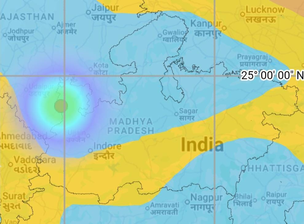 मौसम विज्ञान केंद्र ने गुरुवार सुबह आए भूकंप की स्थिति के बारे में बताया।