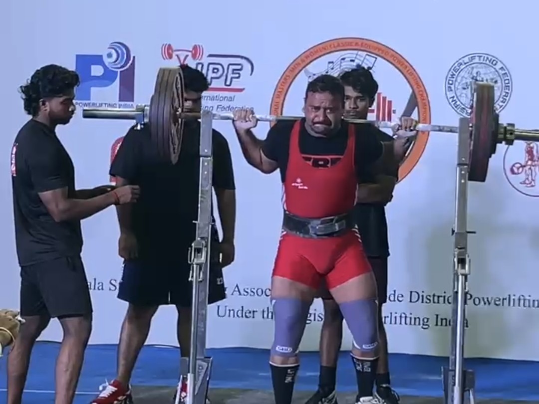 Devendra Raj Mishra Devendra Mishra won bronze in National Power Lifting | नेशनल पावर ...