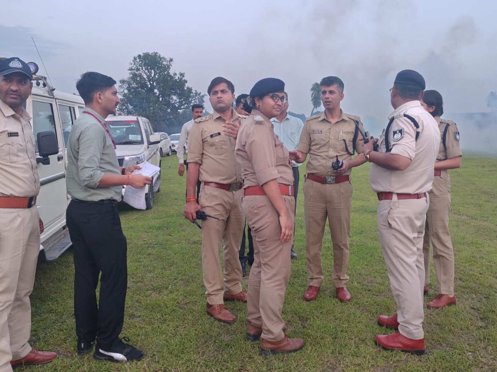 तैयारियों में जुटा प्रशासन।