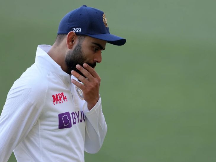 भारत ने टेस्ट क्रिकेट में अपना सबसे छोटा स्कोर विराट कोहली की कप्तानी में बनाया।