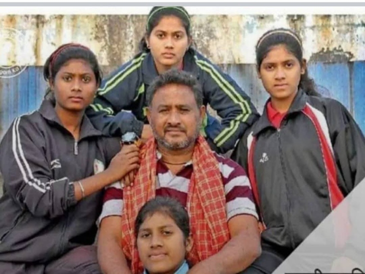 पहलवानी में चैंपियन रही 3 बेटियों के पिता ने लगाई फांसी। - Dainik Bhaskar