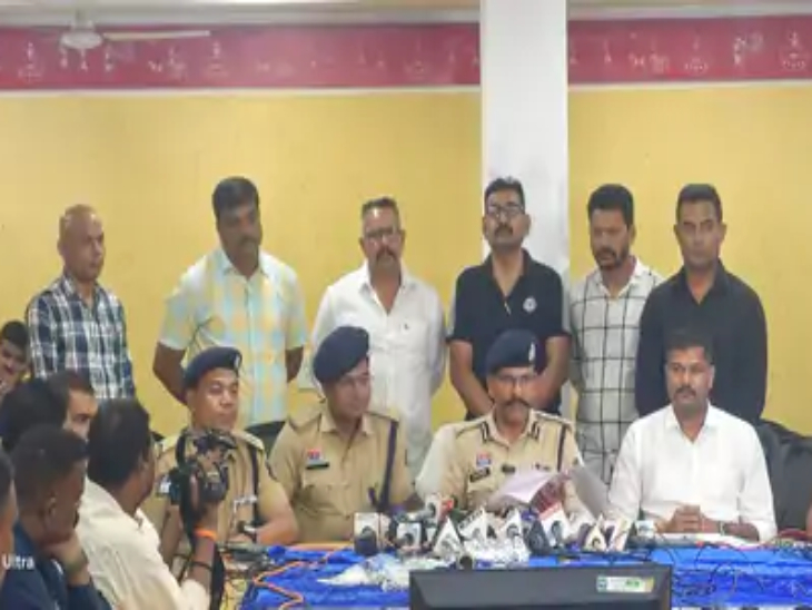 रायपुर पुलिस ने ड्रग्स केस में मास्टरमाइंड समेत 9 लोगों को अरेस्ट किया था। पुलिस ने प्रेस कॉन्फ्रेंस कर मामले की जानकारी दी थी।