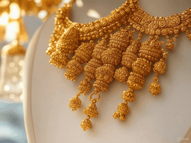 On Friday, gold reached the alltime high of 1,01,406 per 10 grams. Silver also made an all -time high of Rs 1,15,850 on 23 July. - Dainik Bhaskar