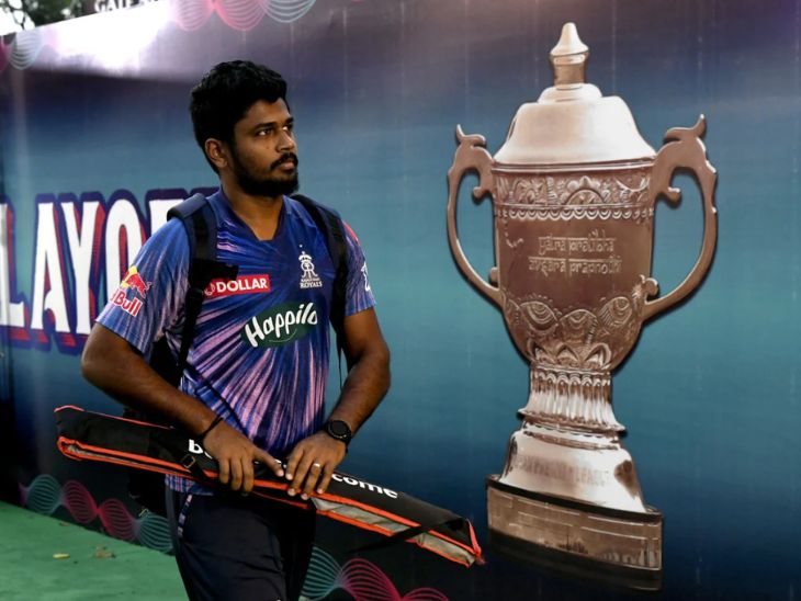 Sanju Samson played 149 matches for Rajasthan and scored 4027 runs. He is the highest run -scorer for Rajasthan. - Dainik Bhaskar