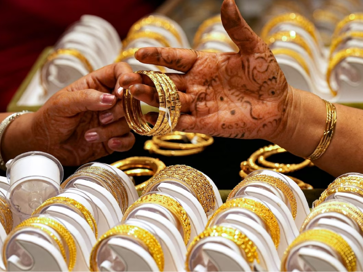 इस साल ₹23,795 महंगा हुआ; चांदी ₹1,231 सस्ती होकर ₹1,13,501 प्रति किलो हुई|बिजनेस,Business - Dainik Bhaskar