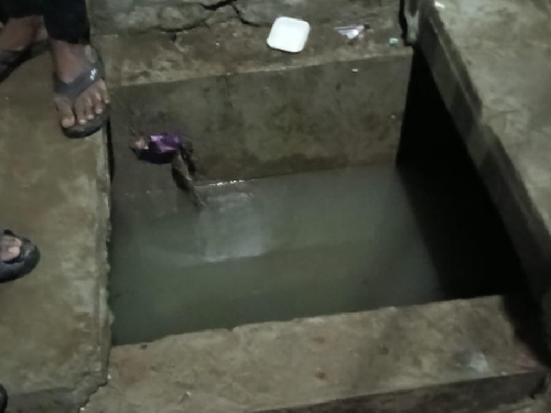 इसी नाले मे गिरकर हुई मौत
