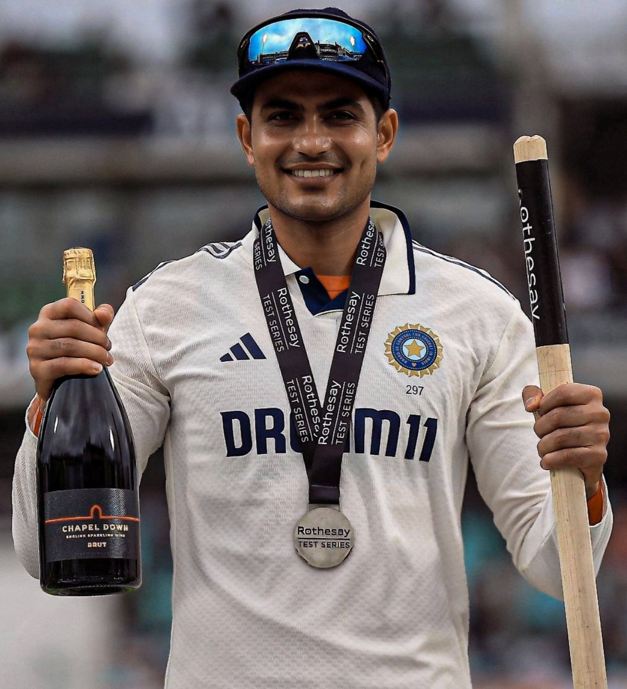 Shubman Gill became the Player of the Series in the Anderson-Tendulkar Trophy against England.