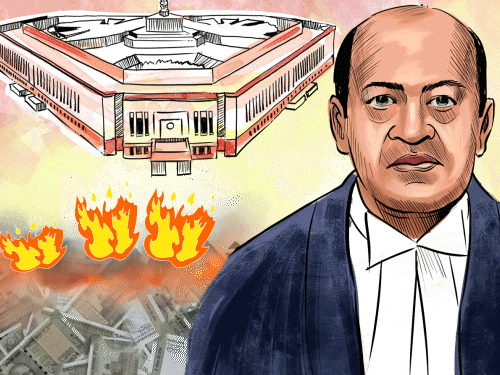Delhi Judge Yashwant Varma Cash Recovery Case | Parliament | जस्टिस वर्मा  के खिलाफ लोकसभा में महाभियोग प्रस्ताव मंजूर: स्पीकर ने 3 सदस्यीय कमेटी  बनाई; कहा- आरोप गंभीर ...