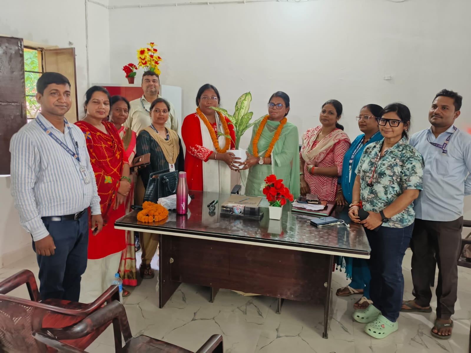 New CDPO took charge in Child Development Project Office, welcome and ...