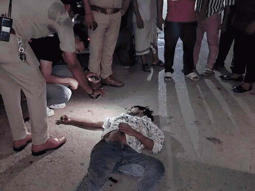 पुलिस ने आसपास के लोगों से पूछताछ की है। साथ ही सीसीटीवी भी देखे हैं।