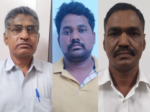 एसओजी ने आरपीएससी के मेंबर बाबूलाल कटारा, उसके भांजे विजय डामोर और ड्राइवर को को गिरफ्तार किया था