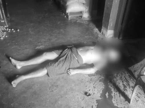 पोती ने कुल्हाड़ी से किया एक के बाद एक कई वार ।