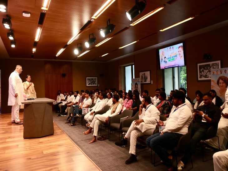 रायपुर में राहुल गांधी की टीम का सीक्रेट ट्रेनिंग कैंप चल रहा। (फाइल फोटो)