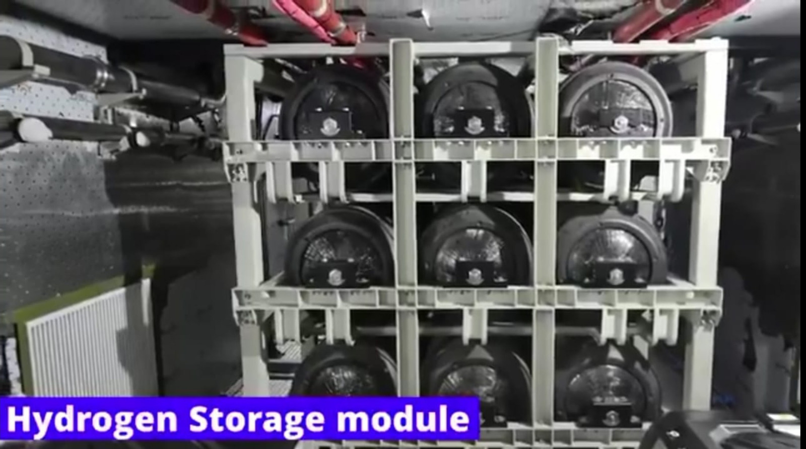 Hydrogen storage module