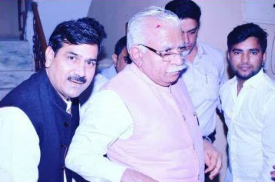 Former chairman of Sohna Market Committee Sukhbir Khatana alias Sukhi was close to former CM Manohar Lal Khatter. - File photo