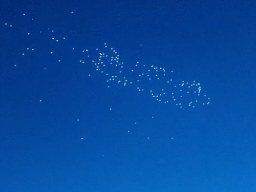 ड्रोन से ब्रह्मोस मिसाइल को दिखाया गया कि कैसे हमला किया गया।