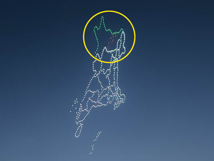 भारत के मैप के साथ दिखाया गया कि ऑपरेशन सिंदूर में पाकिस्तान के कौन-कौन से इलाकों में अटैक किया गया था।