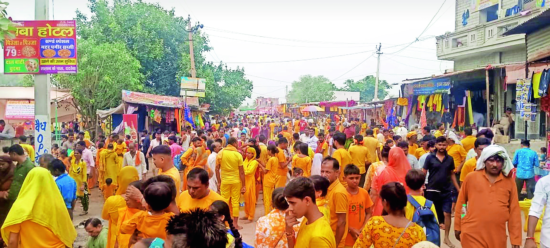 Dadrewa; Fair premises filled with pilgrims, paid obeisance to Gogaji ...