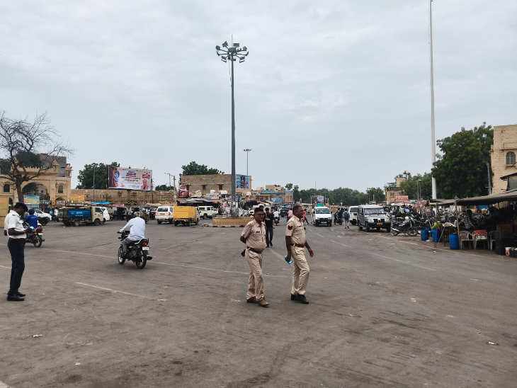 बादलों के आने से धूप से मिली राहत।