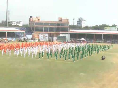 1300 स्कूली बच्चों ने एक से बढ़कर एक सांस्कृतिक प्रस्तुतियों से दर्शकों का मन मोह लिया