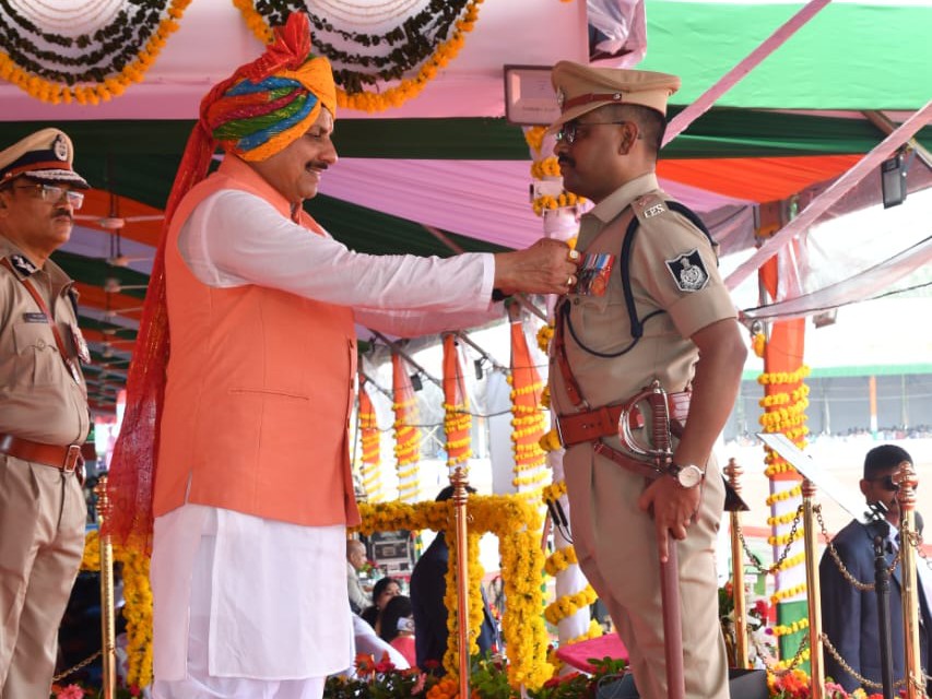 आईपीएस समीर सौरभ। (वर्तमान में मुरैना एसपी)