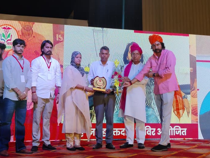 Bansur Roti Bank got Ratna-e-Rajasthan