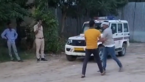 पुलिस बनी रही मूकदर्शक, बीडीके अस्पताल का मामला