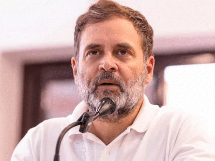 कांग्रेस लीडर राहुल गाधी और अमरिंदर राजा वड़िंग। - Dainik Bhaskar