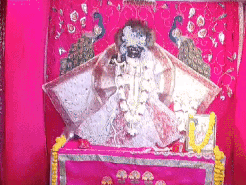 बांके बिहारी मंदिर।