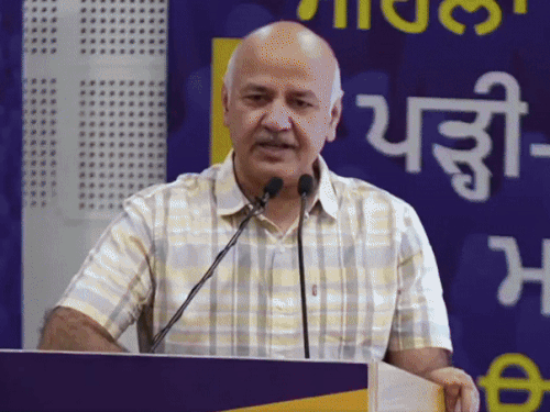 मनीश सिसोदिया के हालिया बनाकर पर हो रही राजनीति।
