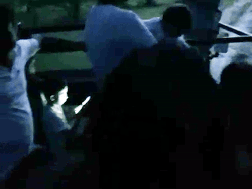 टूरिस्ट के इस ग्रुप में कई बच्चे थे। जो वीडियो सामने आया है उसमें महिलाओं की डरी हुई आवाज सुनाई दे रही है।