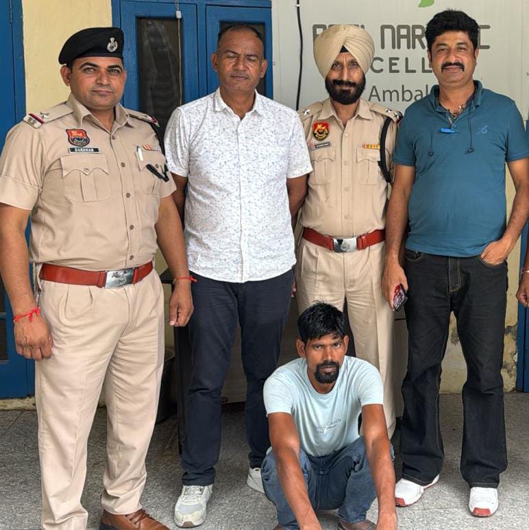 पुलिस गिरफ्त में आरोपी दिलशाद