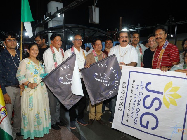 पूर्व मंत्री प्रतापसिंह खाचरियावास ने यात्रा को हरी झंडी दिखाई थी।