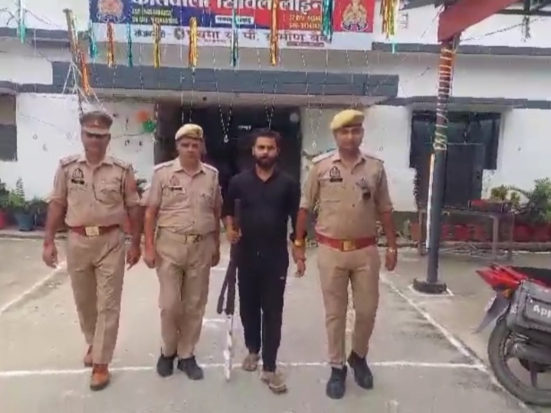 तीन दिन पहले गोली लगने से घायल हुआ था, आरोपी गिरफ्तार|बदायूं,Badaun - Dainik Bhaskar