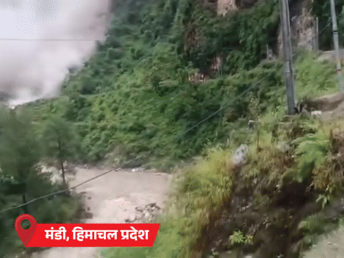 Himachal Pradesh Heavy rain causes devastation ; Cloud burst | Flash flood Live video Photos | More rain monsoon session | Shimla Kullu Mandi | कुल्लू-मंडी में लैंडस्लाइड, शिमला में सतलुज में