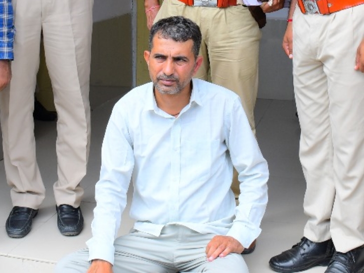 आरोपी यूपी से अपनी बेटी को लेकर जयपुर पहुंचा। वहां पर वीजा ऑफिस से वीजा ले रहा था। इससे पहले पुलिस ने गिरफ्तार किया।