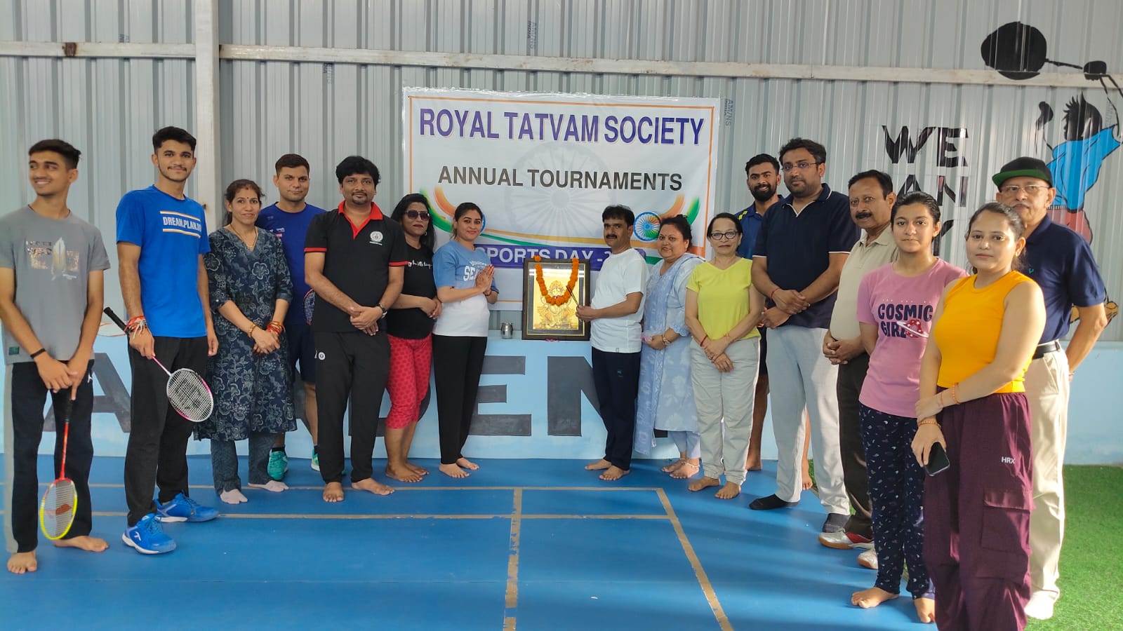 खिलाड़ियों के बीच स्वस्थ प्रतिस्पर्धा देखने को मिली।