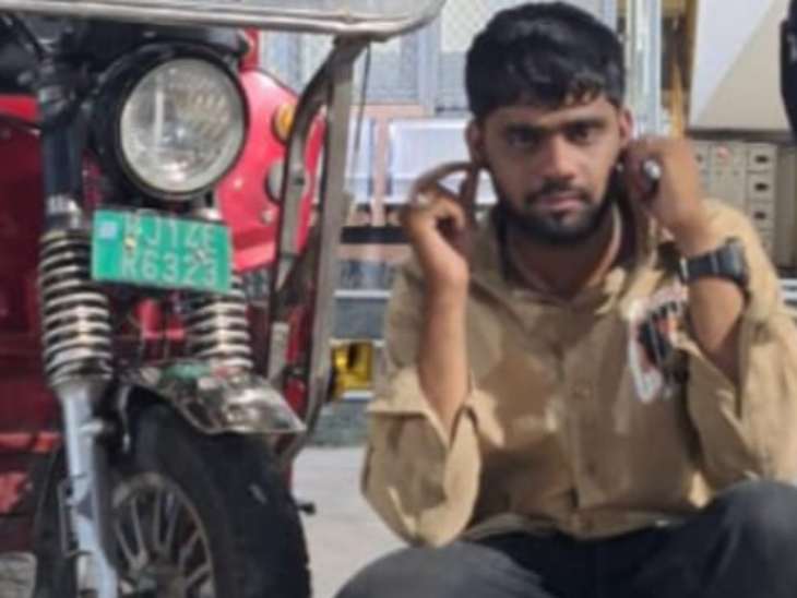 पुलिस ने स्टंट मामले में आरोपी को अरेस्ट कर ई-रिक्शा को जब्त किया।