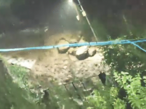 Flash flood in Kullu