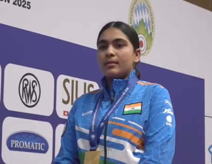 Bronze Medalist Suruchi Phogat at the Asian Championship.