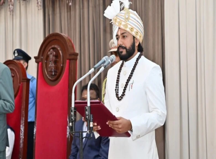 गुरु खुशवंत साहेब ने बुधवार को राजभवन में ली थी मंत्री पद की शपथ।