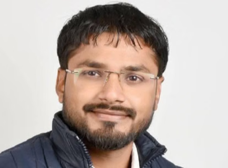 भाजयुमो अध्यक्ष राहुल टिकरिहा।
