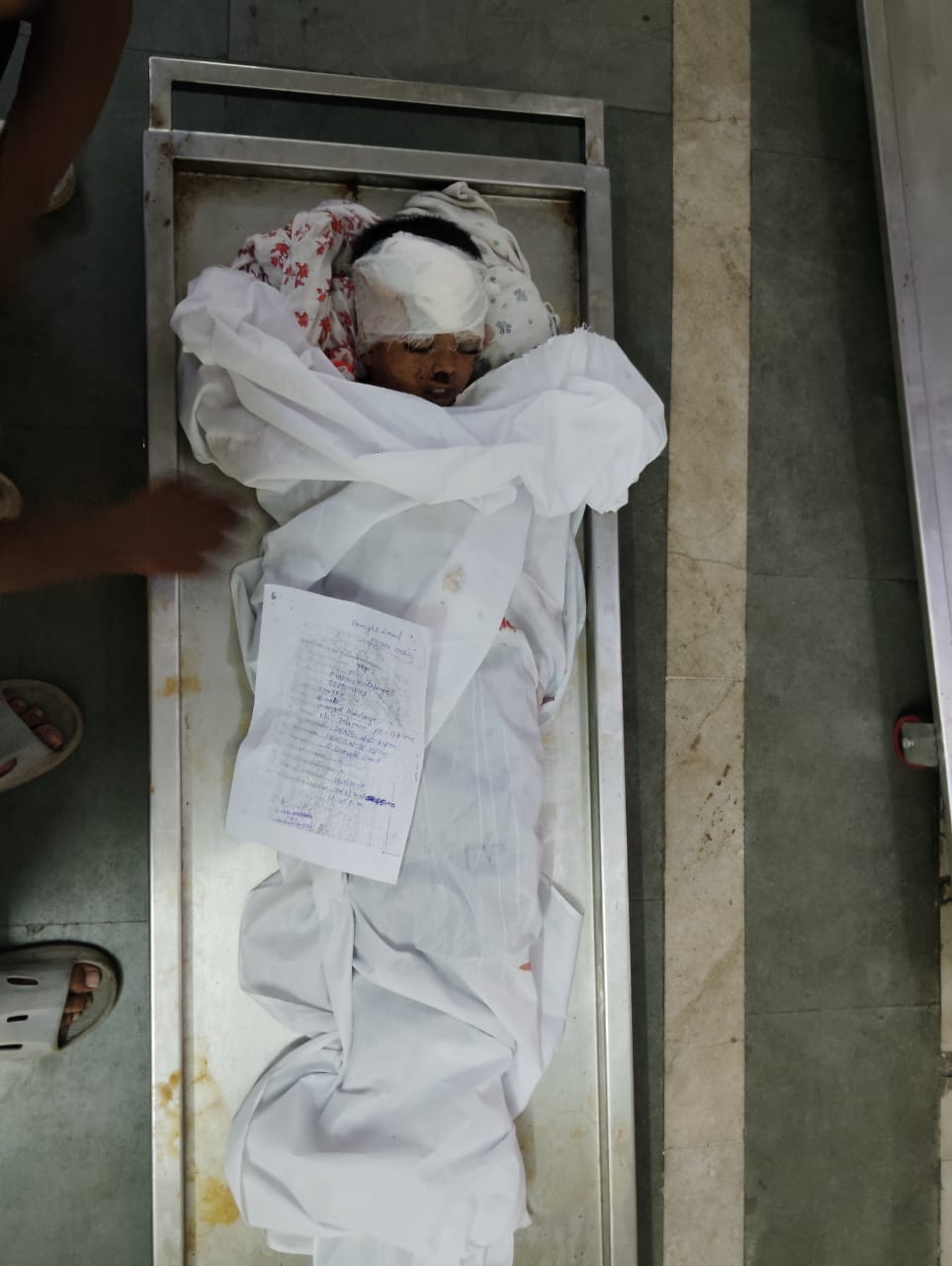 इलाज के दौरान बच्ची की हुई मौत।
