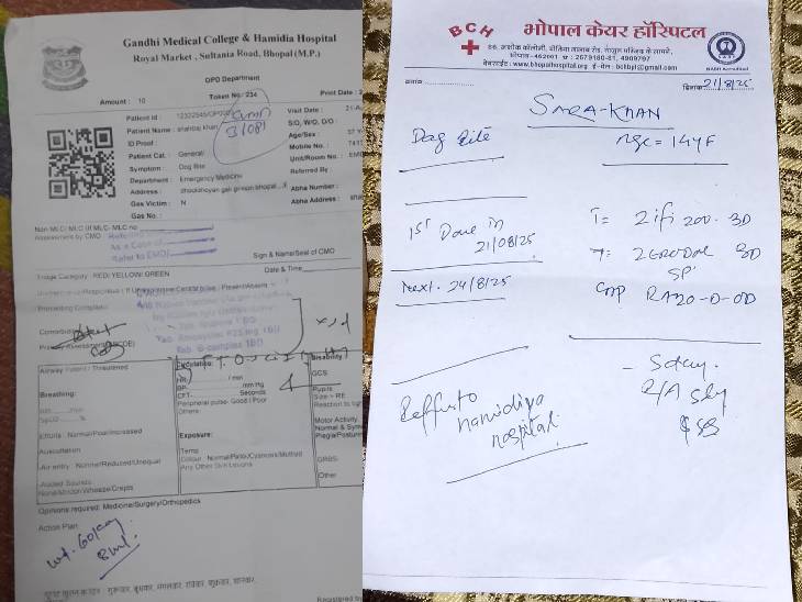 अलग अलग अस्पतालों में लोगों ने करवाया इलाज।